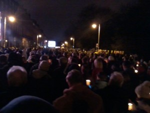 Vigil for Life, Merrion Square, Dublin, 19th January 2013